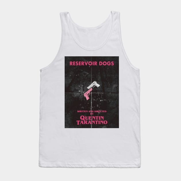 Reservoir Dogs Art Tank Top by Paskwaleeno